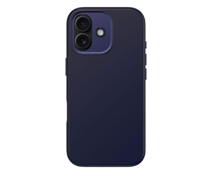 Etui / obudowa na smartfona Decoded AntiMicrobial Silicone Backcover, iPhone 17, True Navy